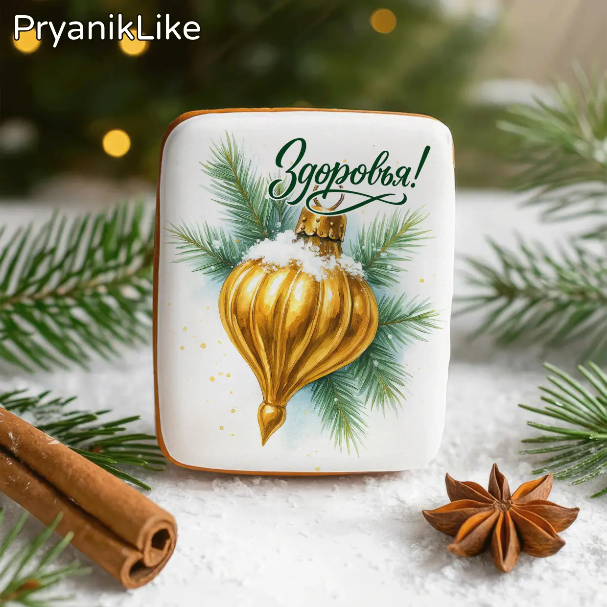 Атмосферные ёлочные игрушки